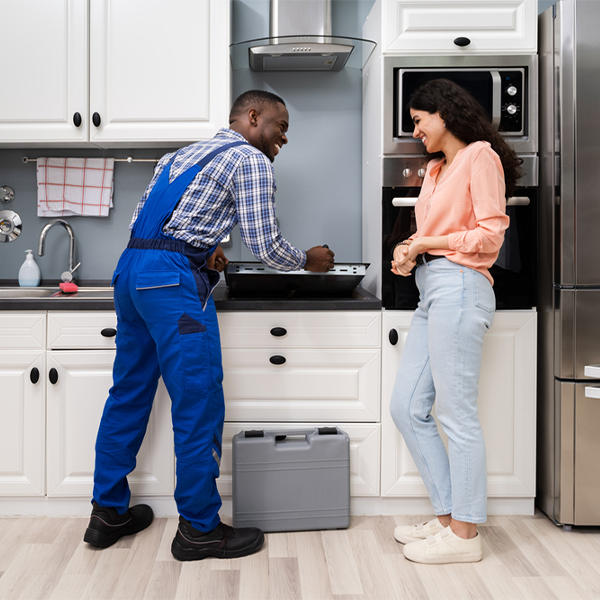 can you provide an estimate for cooktop repair before beginning any work in Perry Ohio